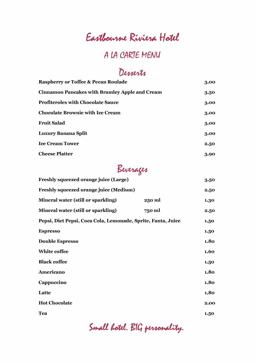  Pricelists of Eastbourne Riviera 26 Marine Parade - Photo 4 of 8