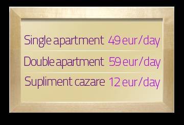  Pricelists of Vila Twins Aparthotel Calcarului No.9 - Photo 1 of 1