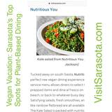  Nutritious You Plant Based Cafe 6583 Midnight Pass Rd 