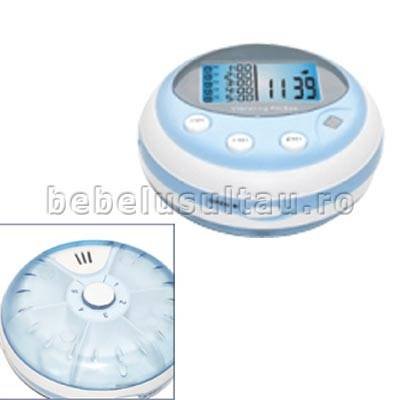 SCALA - ALARMA PENTRU MEDICAMENTE VERGISS NIX: http://www.bebelusultau.ro/detalii.php?cod=SL22<br />
<br />
Cu ajutorul acestui aparat, puteti programa pana la 5 alarme pe zi pentru administrarea a 5 medicamente diferite, cu frecvente diferite.<br />
De asemenea va pute Oferte produse of www.bebelusultau.ro STR DRISTOR NR 108-110, sector 3 - Photo 26 of 33 SCALA - ALARMA PENTRU MEDICAMENTE VERGISS NIX: http://www.bebelusultau.ro/detalii.php?cod=SL22<br />
<br />
Cu ajutorul acestui aparat, puteti programa pana la 5 alarme pe zi pentru administrarea a 5 medicamente diferite, cu frecvente diferite.<br />
De asemenea va pute Oferte produse of www.bebelusultau.ro STR DRISTOR NR 108-110, sector 3 - Photo 26 of 33