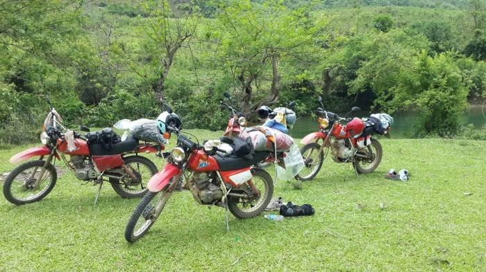 Vietnam motorbike rental, Honda XL150 New Album of Offroad Vietnam Motorcycle Tours 36 Nguyen Huu Huan street - Photo 10 of 17