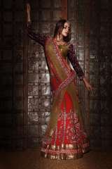 CREPE GEORGETTE FLOWY LENGHA WITH KUNDAN, SEQENCE  SF Collection 4 Highfield 