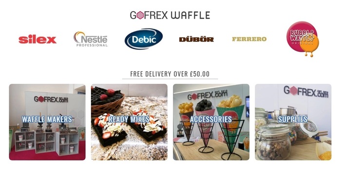  Professional Catering Supplies for Waffle Shops of Gofrex Waffle 39 High Street - Photo 1 of 3