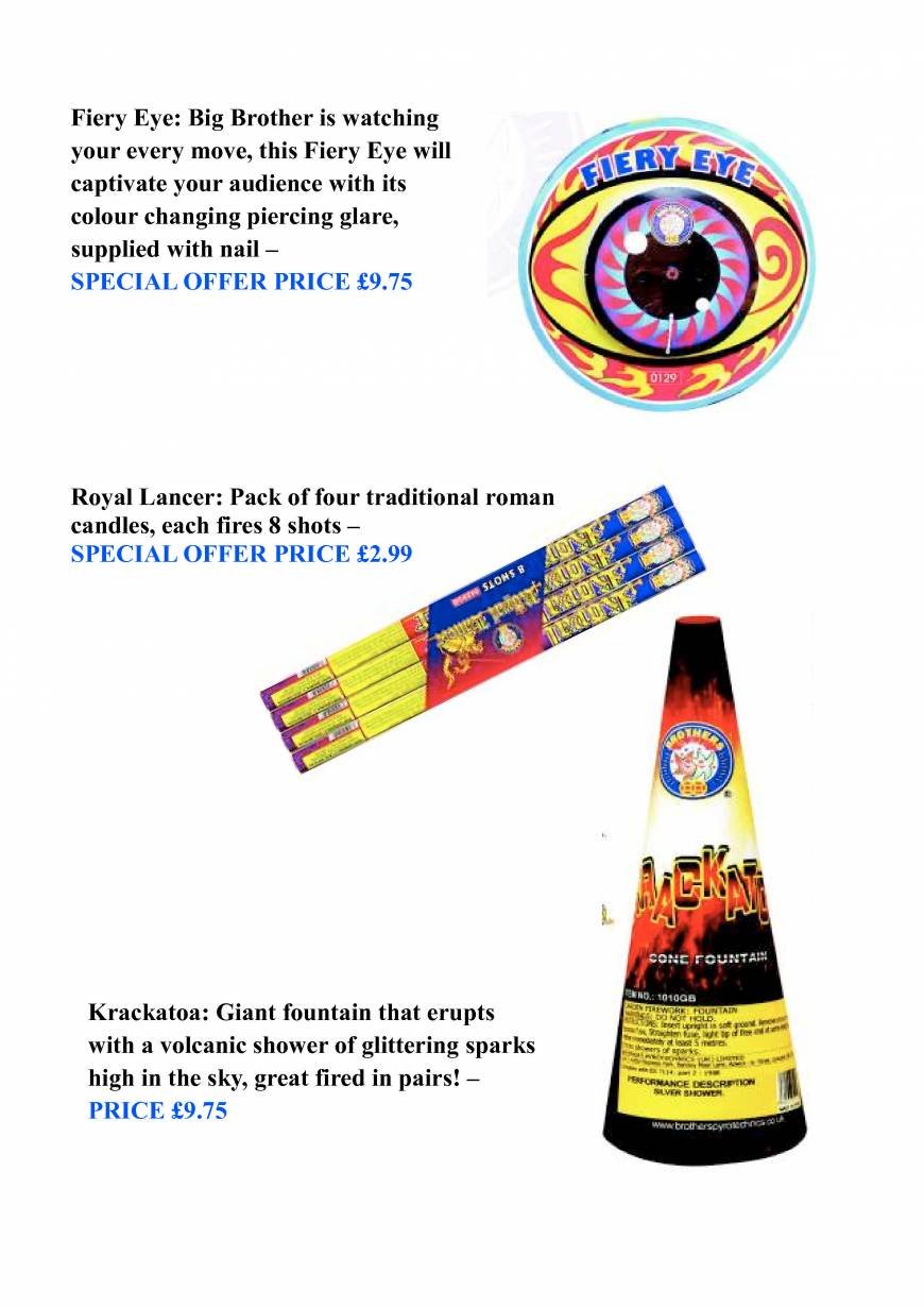 Pricelists of Norwich Fireworks c/o Longwater Construction Supplies - Photo 13 of 20