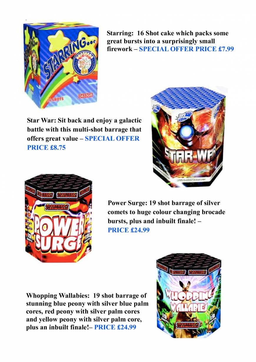  Pricelists of Norwich Fireworks c/o Longwater Construction Supplies - Photo 7 of 20
