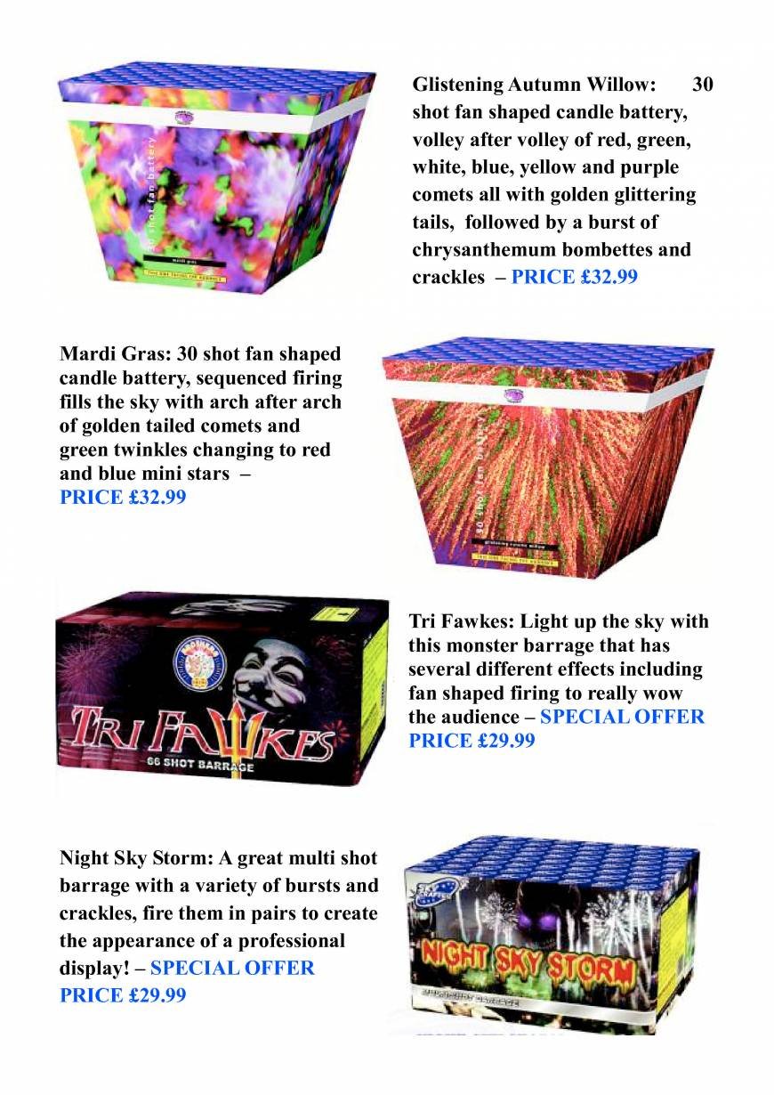  Pricelists of Norwich Fireworks c/o Longwater Construction Supplies - Photo 5 of 20