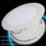 round LED panel downlight, ultra thin SMD down light, 2835SMD 12W ceiling lights, super slim LED interior panel lighting, web: www.yalinlighting.com , Yalin Industry Company Limited, Foshan