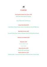 Menus & Prices, Gillingham Swan Restaurant, Beccles 