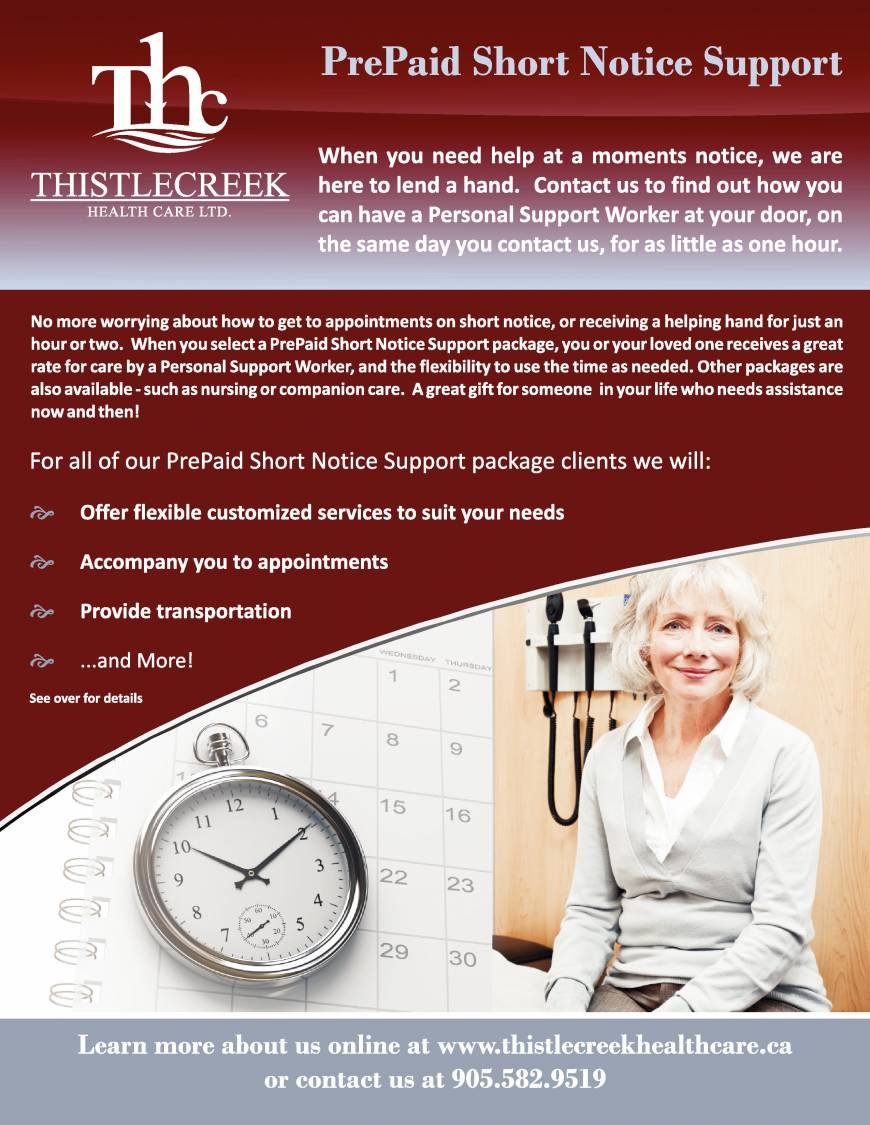  Pricelists of Thistlecreek Health Care Ltd. 635 Fourth Line, Unit 44 - Photo 3 of 4