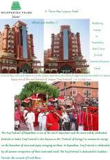 Menus & Prices, Angel Holidays, Jaipur