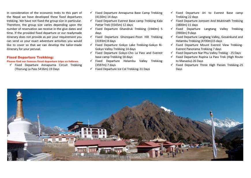  Pricelists of Everest Region Trekking Thamel, Kathmandu, Nepal - Photo 25 of 26