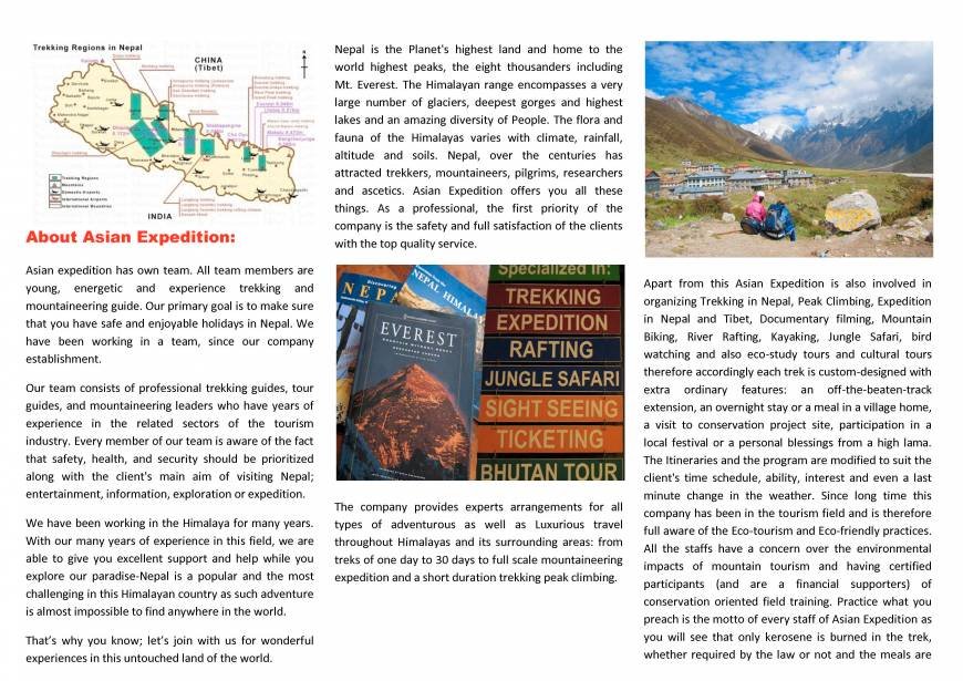  Pricelists of Everest Region Trekking Thamel, Kathmandu, Nepal - Photo 6 of 26