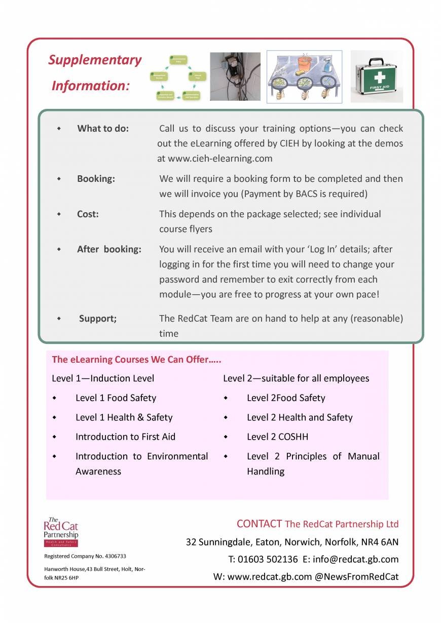  Pricelists of The RedCat Partnership Ltd 8 Thorpe Road - Photo 2 of 8