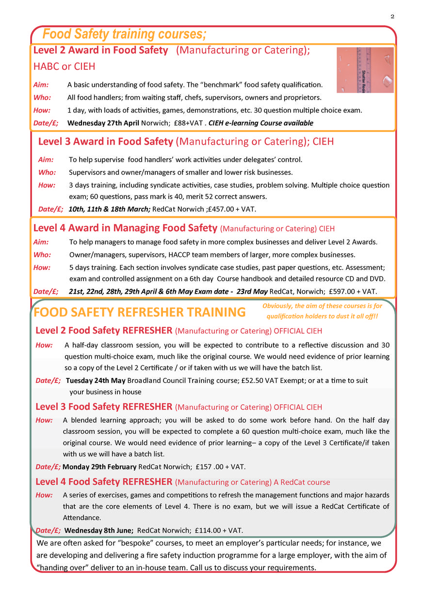  Pricelists of The RedCat Partnership Ltd 8 Thorpe Road - Photo 4 of 8