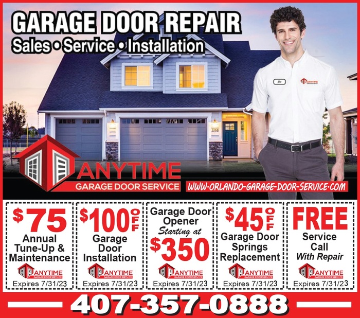  Profile Photos of Anytime Garage Door Service Orlando FL 7538 Dr Phillips Blvd - Photo 4 of 11