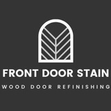 Front Door Stain - Wood Door Finishing and Restoration, Marietta