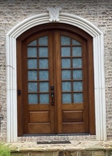 Front Door Stain - Wood Door Finishing and Restoration, Marietta