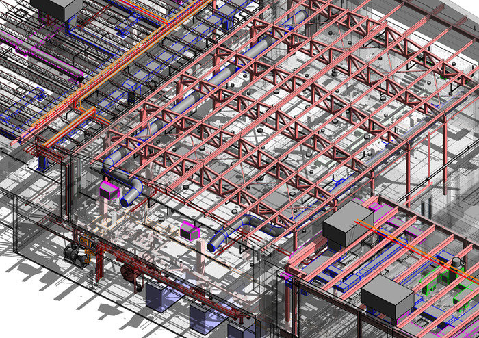 BIM Coordination Project New Album of Tesla CADD Outsourcing Services 100 Executive Boulevard -Suite #204 - Photo 3 of 4
