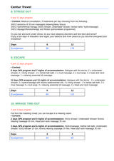 Menus & Prices, CONTUR TRAVEL, Constanta