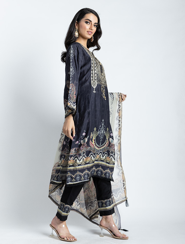 Black Cotton Kameez<br />
Â£33.50 Casual Wear of Doli Bridal London LTD 248 Green Street, - Photo 1 of 3