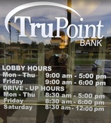  TruPoint Bank 13250 Governor GC Peery Hwy PO Box 31 