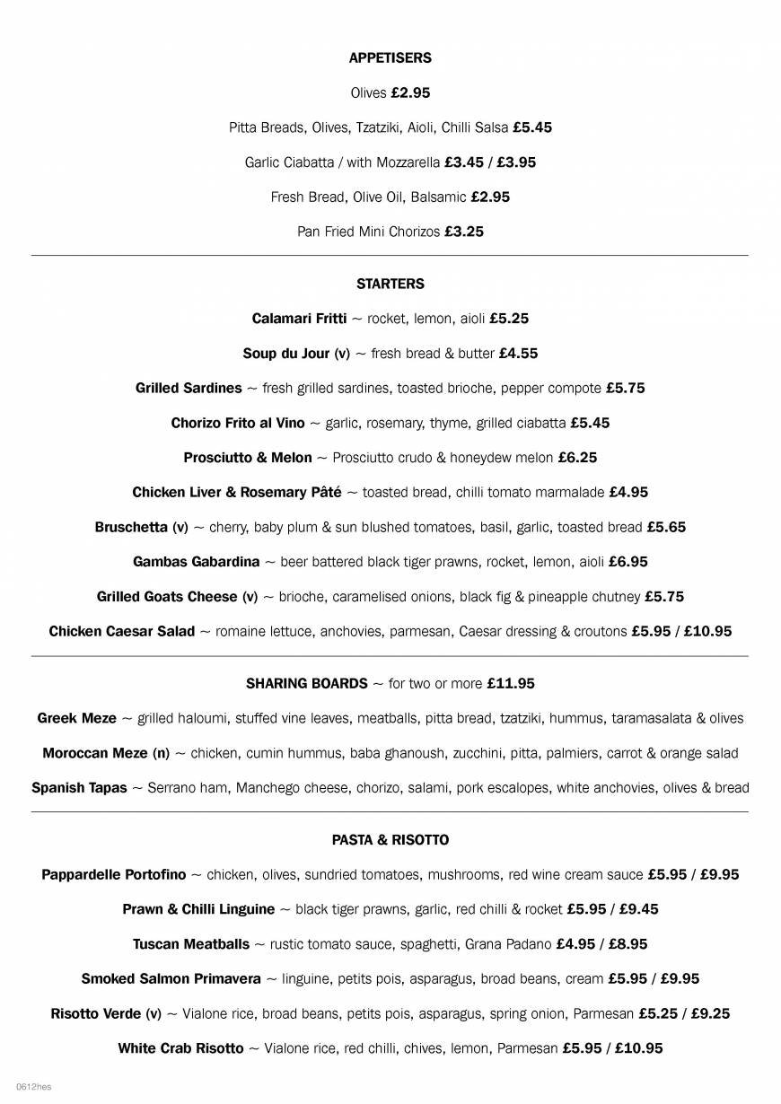  Pricelists of Ego Mediterranean Restaurant -Heswall 166 Telegraph Road,  - Photo 10 of 18