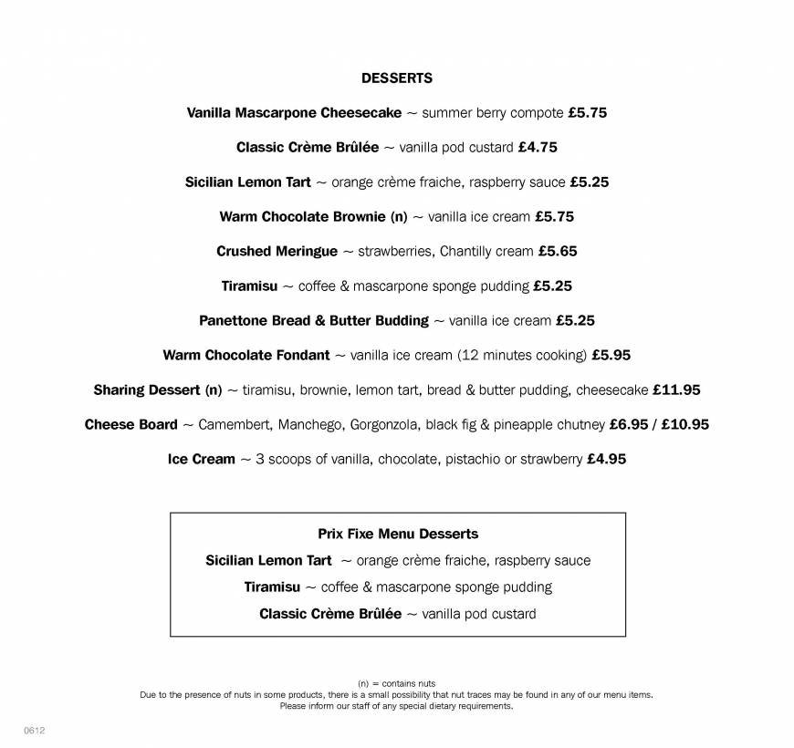  Pricelists of Ego Mediterranean Restaurant -Liverpool Hope street  - Photo 15 of 20