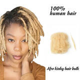 Afro Kinky Human Hair â€“ Dark Brown â€“ Color #613 loxlocs 1222 West Camile Street 