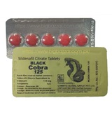 Black cobra tablets â€“ 125mg in Pakistan, Islamabad