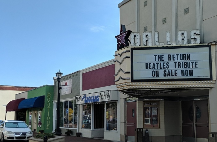 Dallas Theater & Civic Center at 13 minutes drive to the south of Seven Hills Dentistry Places near Seven Hills Dentistry of Seven Hills Dentistry 1305 Cedarcrest Rd #115 - Photo 1 of 7