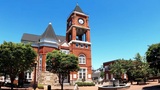 Old Paulding County Courthouse at 14 minutes drive to the south of Seven Hills Dentistry Dallas GA Seven Hills Dentistry 1305 Cedarcrest Rd #115 