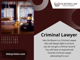 De Boyrie Law, Toronto