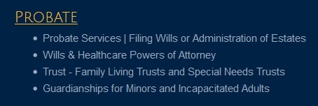 Areas of Practice of Nancy Cochran Maddox, Attorney at Law, P.C. 489 Highland Crossing Suite 202 - Photo 3 of 5