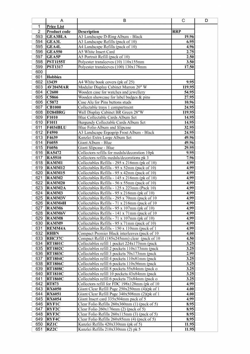  Pricelists of Arrowfile PO Box 637 ,   Wetherby Rd - Photo 25 of 44