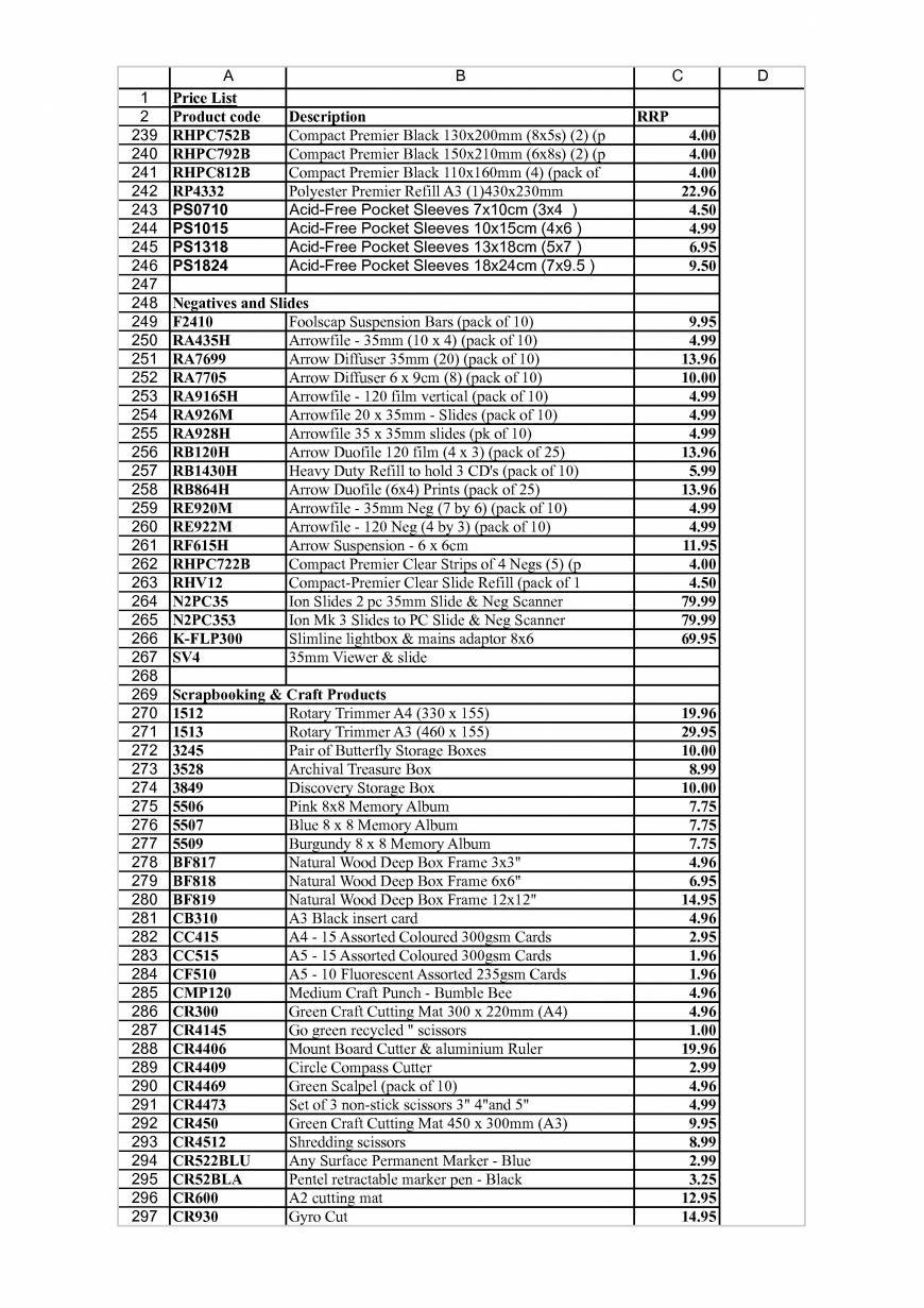  Pricelists of Arrowfile PO Box 637 ,   Wetherby Rd - Photo 18 of 44