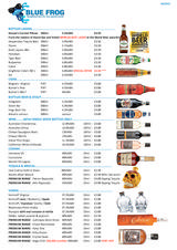 Pricelists of Blue Frog Mobile Event Bars Ltd
