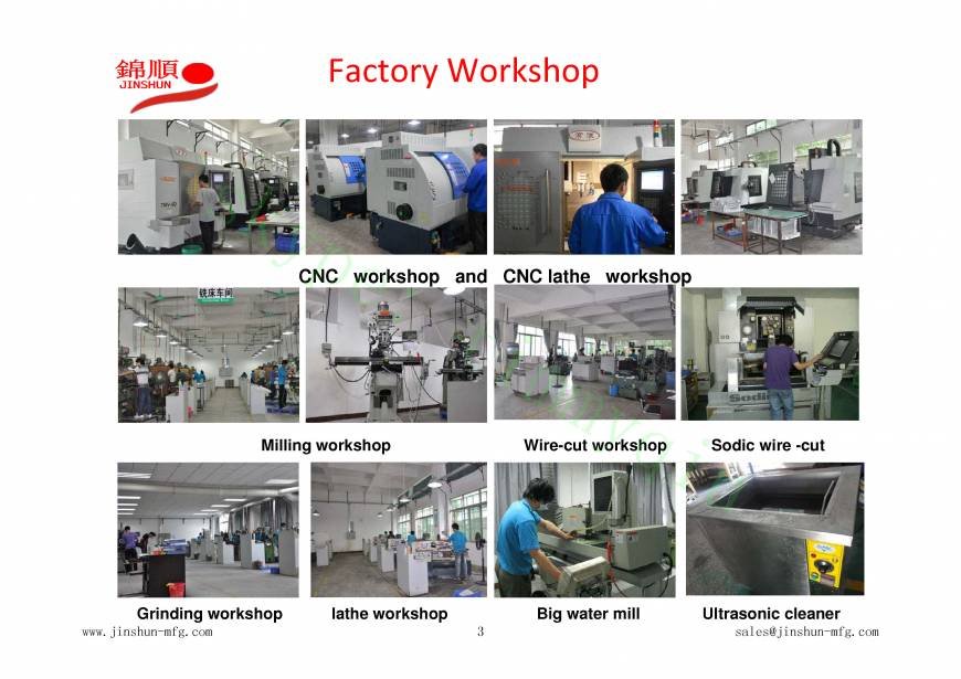  Pricelists of Jinshun Precision Manufacture Co Ltd Building A1, Baoanwei Industrial Area, - Photo 3 of 10