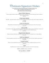 Menus & Prices, Pride Of India, Groenkloof