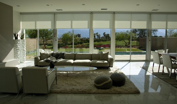 Shadows fall late in the day on the open living space at one of the model homes at Escena, May 28, 2013 in Palm Springs, California. Escena is billed as the first genuinely modern tract home development in Southern California in decades. The floor to ceil Profile Photos of Blinds-n-Shutters Lot 21/13 Hartley dr - Photo 7 of 7 Shadows fall late in the day on the open living space at one of the model homes at Escena, May 28, 2013 in Palm Springs, California. Escena is billed as the first genuinely modern tract home development in Southern California in decades. The floor to ceil Profile Photos of Blinds-n-Shutters Lot 21/13 Hartley dr - Photo 7 of 7