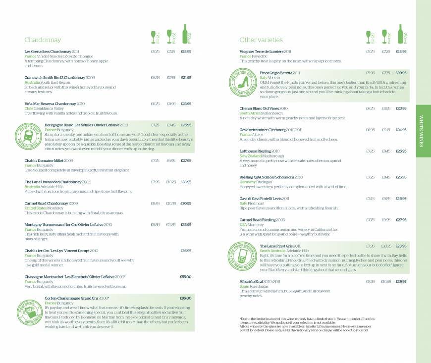  Pricelists of C&B Lime Street 25 Fenchurch Avenue   - Photo 12 of 18