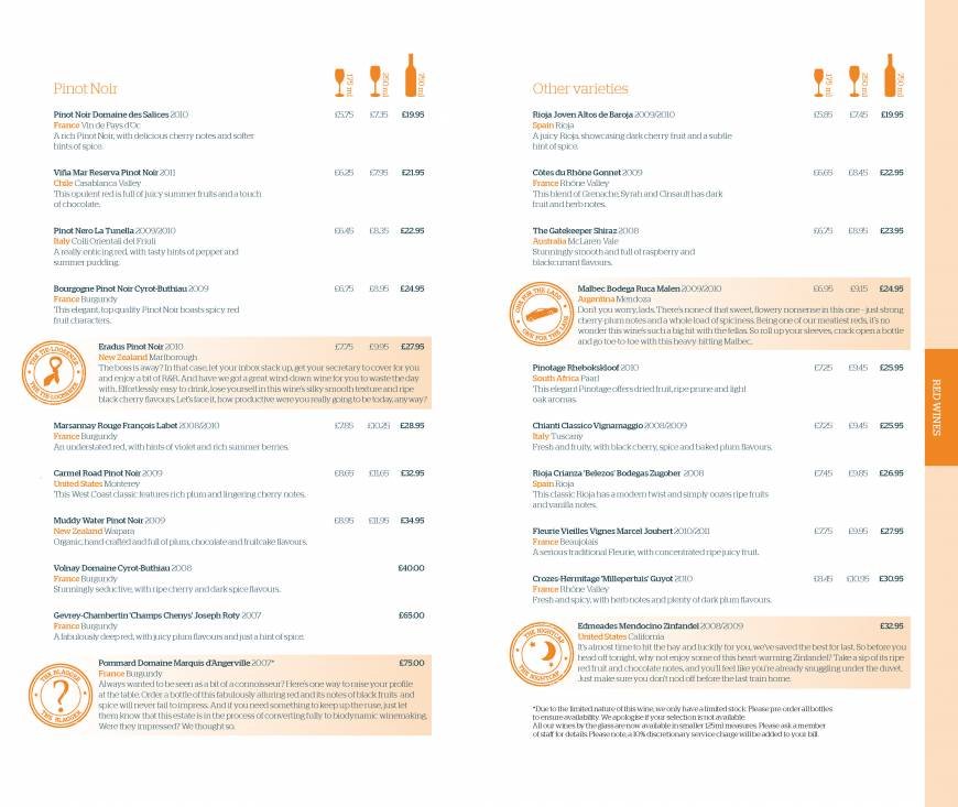  Pricelists of C&B Lime Street 25 Fenchurch Avenue   - Photo 14 of 18