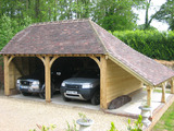Timber Oak Framed Garages, Haywards Heath