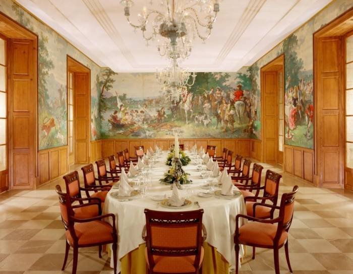 The meeting room Salon Anckermann will take you on an 18th century-style royal hunting excursion.<br />
 Profile Photos of Castillo Hotel Son Vida C/Raixa 2, Urbanization Son Vida - Photo 19 of 25