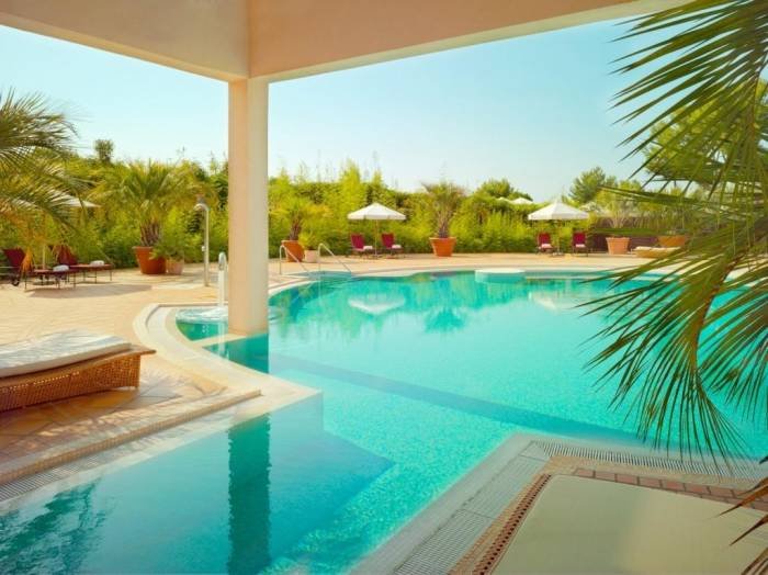 Surrounded by tropical plants, the outdoor area invites you to relax. Profile Photos of The St. Regis Mardavall Mallorca Resort Passeig Calvia s/n - Photo 22 of 27 Surrounded by tropical plants, the outdoor area invites you to relax. Profile Photos of The St. Regis Mardavall Mallorca Resort Passeig Calvia s/n - Photo 22 of 27
