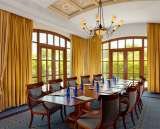 The meeting room Boardroom is customized for small meetings for up to 14 people and offers a captivating view from the terrace to the sea. The St. Regis Mardavall Mallorca Resort Passeig Calvia s/n 