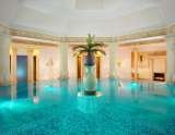 You will attain exceptional relaxation in this heavenly salt water pool.  The St. Regis Mardavall Mallorca Resort Passeig Calvia s/n 