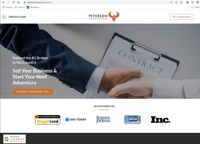 Profile Photos of Peterson Acquisitions: Your Phoenix Business Broker 645 E Missouri Ave #260a - Photo 7 of 8