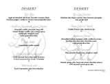 Menus & Prices, Le Mistral, Houston