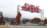 Pybus Public Market at 6 minutes drive to the north of East Wenatchee dentist Webb Dental Care, Webb Dental Care, East Wenatchee