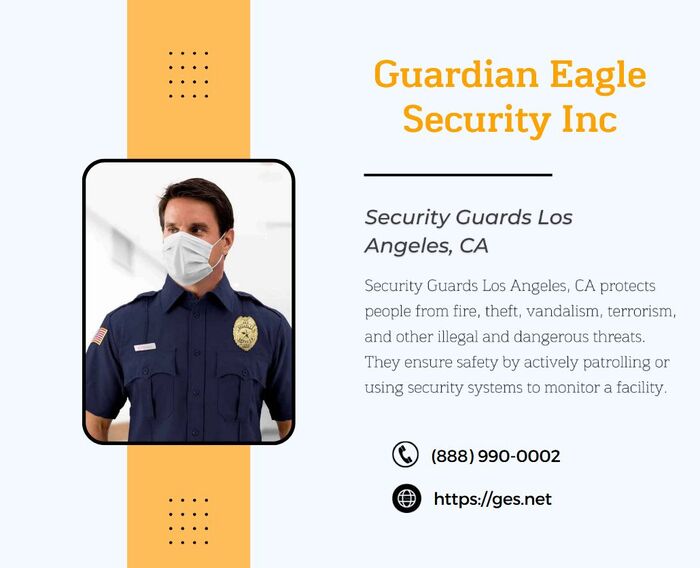  Profile Photos of Guardian Eagle Security Inc 11500 W. Olympic Blvd. Suite 400. - Photo 7 of 17